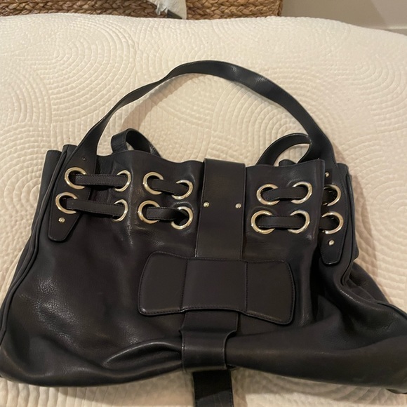 Jimmy Choo Ramona bag in navy - Picture 4 of 6